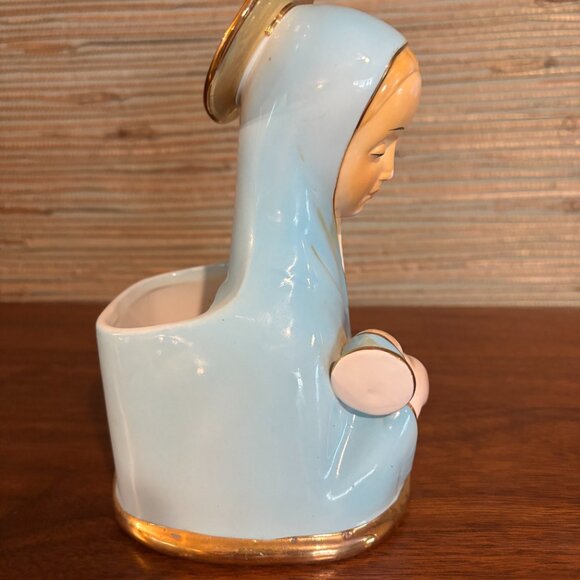 Vintage Napco Mother Mary Planter - Picture 2 of 6